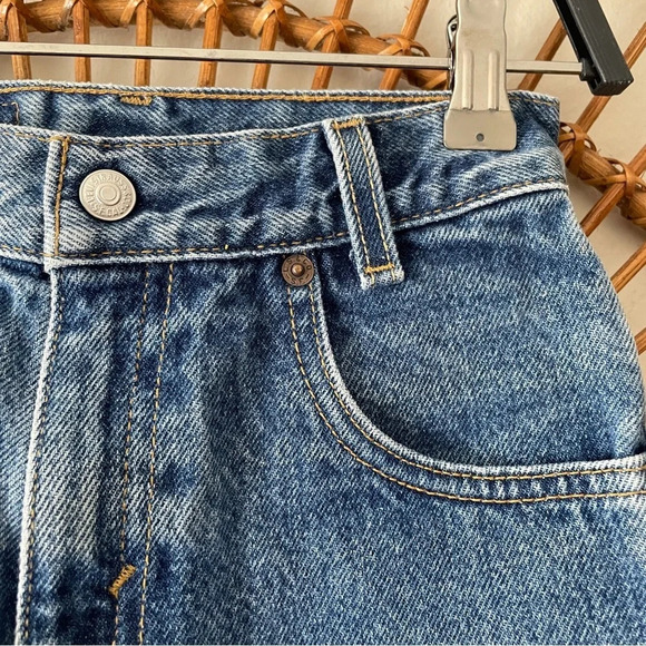 Levi’s 550 relaxed fit vintage jeans Sz 7 denim loose y2k cotton kids boy girl - Picture 5 of 13